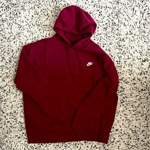 Nike Burgundy Hoodie XXL